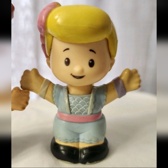 Fisher Price Little People Disney Pixar Toy Story Woody & Bo Peep - Picture 4 of 5